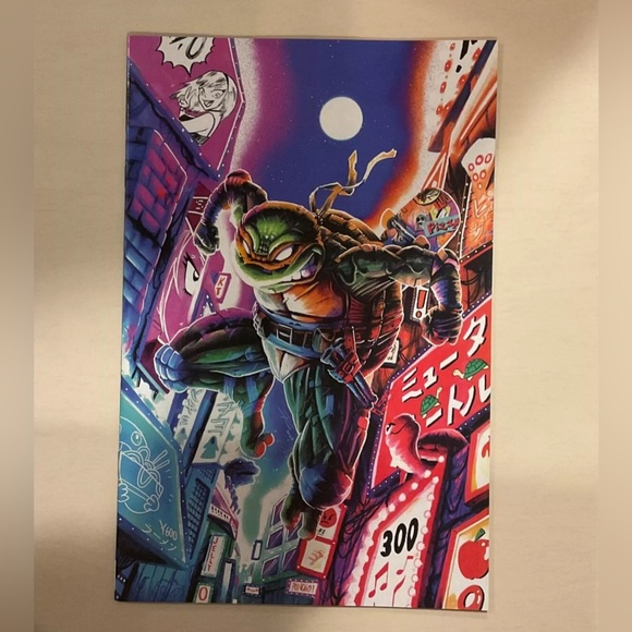 TMNT # 1 SDCC, # 1, 2 NYCC, # 2 8 Bit, TMNT # 2 NYCC 2024 Virgin Variant Poncho - Picture 10 of 16